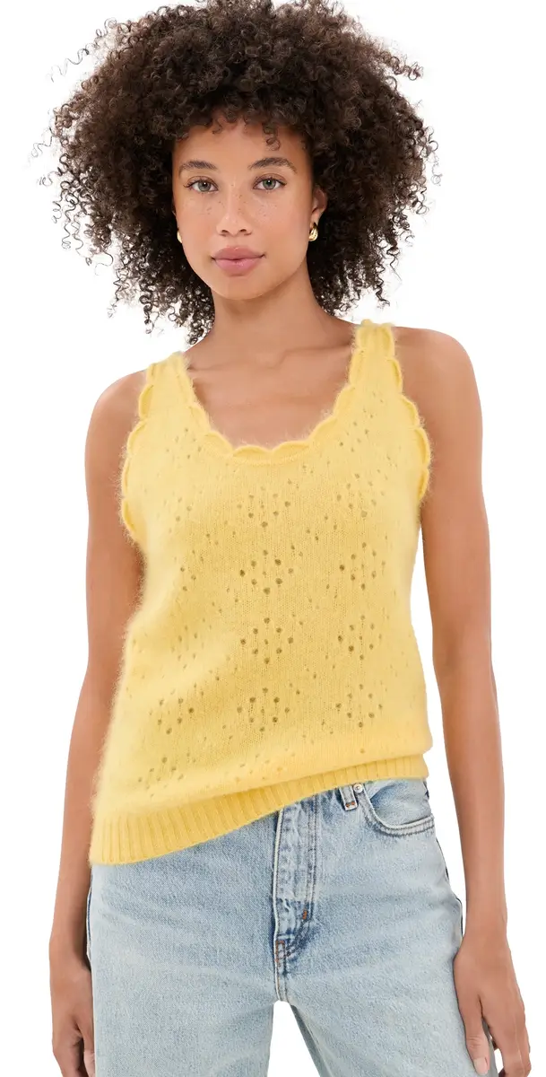 Frame The Cashmere Blend Airy Tank | Image 1 Frame The Cashmere Blend Airy Tank | Image 1