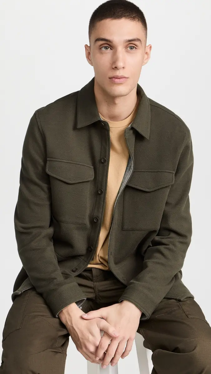 Vince Shirt Shacket | Thumbnail 2 Vince Shirt Shacket | Thumbnail 2