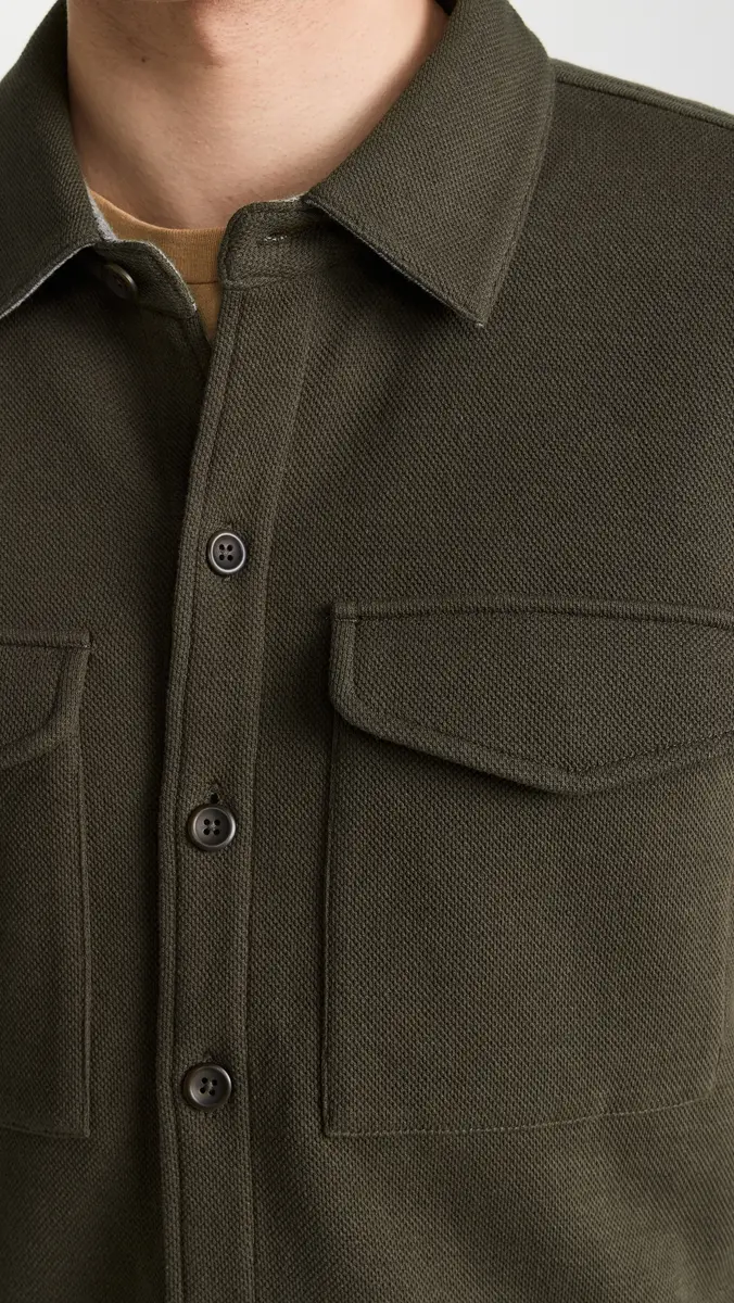Vince Shirt Shacket | Thumbnail 6 Vince Shirt Shacket | Thumbnail 6
