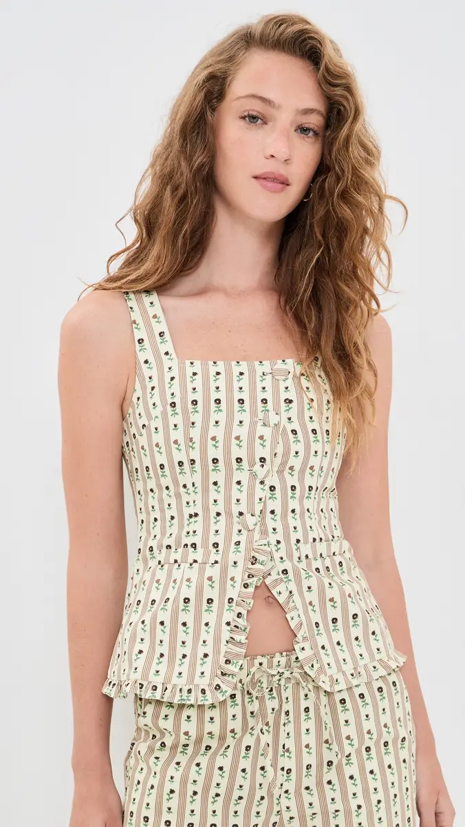 House of Sunny Vintage Rose Top | Thumbnail 2 House of Sunny Vintage Rose Top | Thumbnail 2