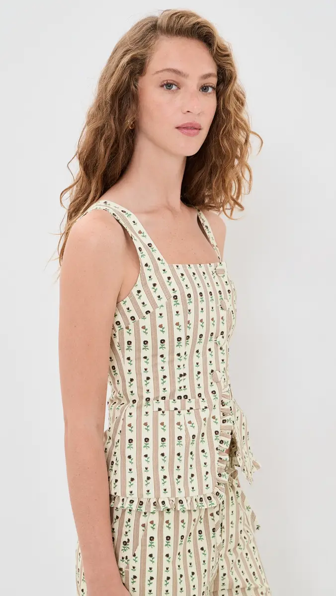 House of Sunny Vintage Rose Top | Thumbnail 4 House of Sunny Vintage Rose Top | Thumbnail 4