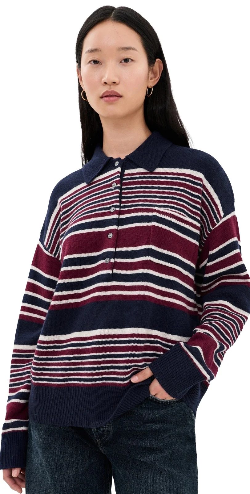 The Oversized Rugby Sweater