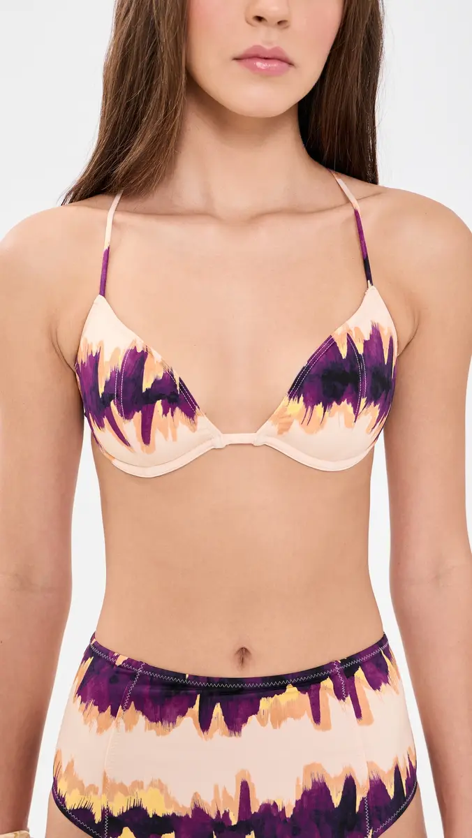 Ulla Johnson Floria Tie Bikini Top | Thumbnail 2