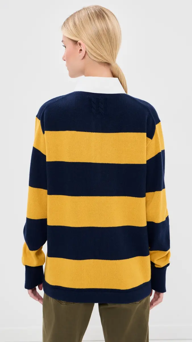 Nili Lotan Rashida Rugby Sweater | Thumbnail 3 Nili Lotan Rashida Rugby Sweater | Thumbnail 3
