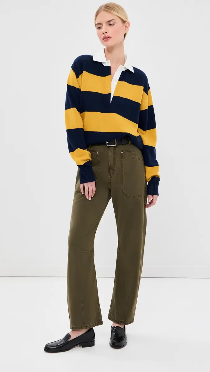 Nili Lotan Rashida Rugby Sweater | Thumbnail 5 Nili Lotan Rashida Rugby Sweater | Thumbnail 5