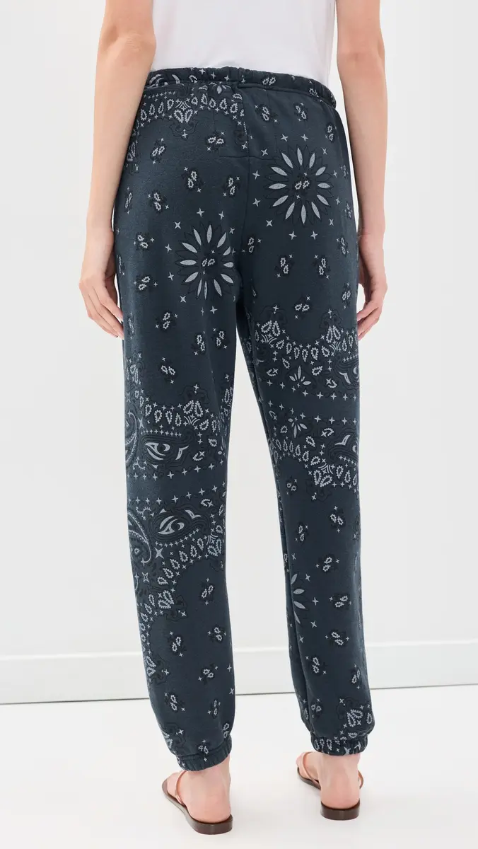 Aviator Nation Bandana Women's Sweatpants Charcoal | Thumbnail 3 Aviator Nation Bandana Women's Sweatpants Charcoal | Thumbnail 3