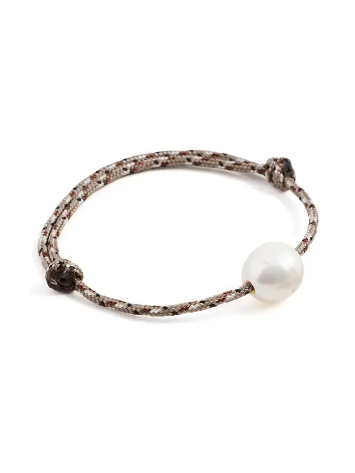 Zoë Chicco Baroque Pearl Paracord Bracelet
