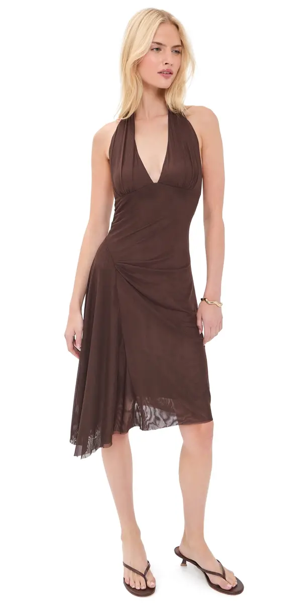 NIA Chiara Dress Chocolate | Image 1 NIA Chiara Dress Chocolate | Image 1