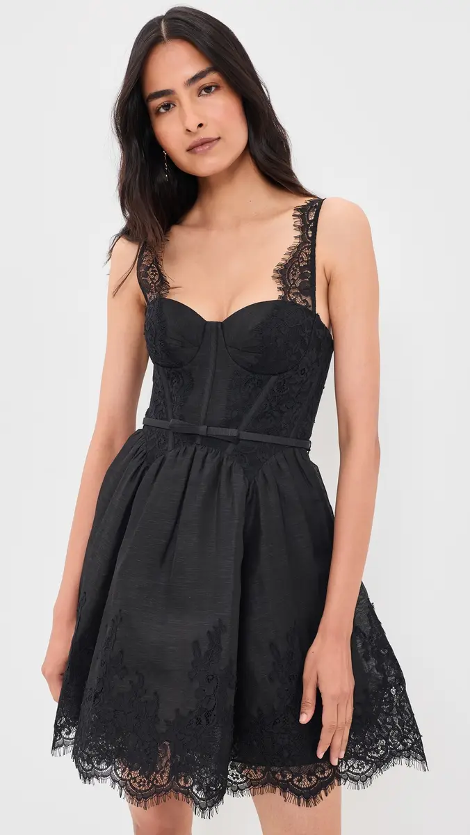 Zimmermann Valiant Lace Trim Mini Dress | Thumbnail 2 Zimmermann Valiant Lace Trim Mini Dress | Thumbnail 2