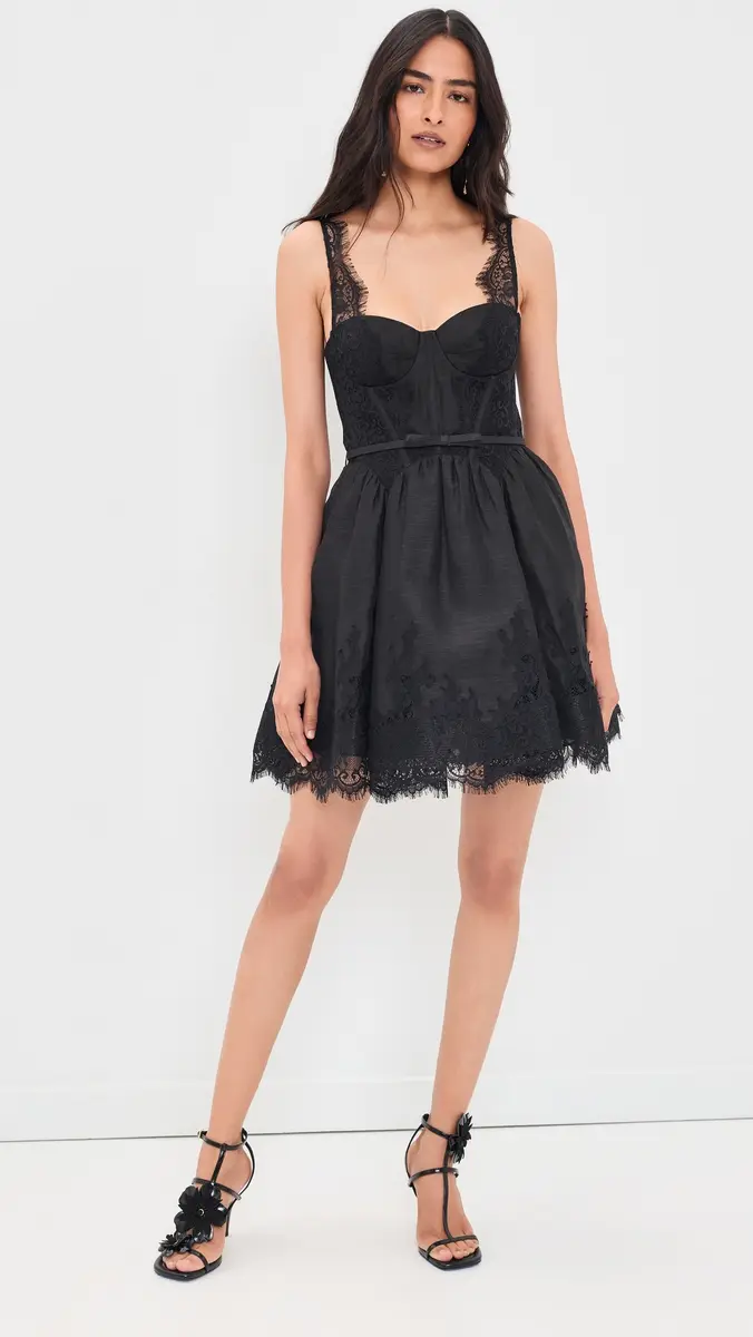 Zimmermann Valiant Lace Trim Mini Dress | Thumbnail 5 Zimmermann Valiant Lace Trim Mini Dress | Thumbnail 5