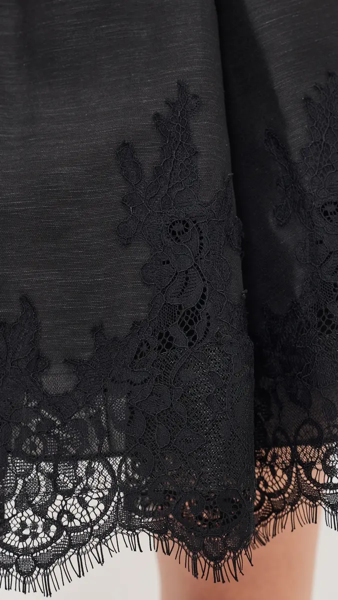 Zimmermann Valiant Lace Trim Mini Dress | Thumbnail 6 Zimmermann Valiant Lace Trim Mini Dress | Thumbnail 6