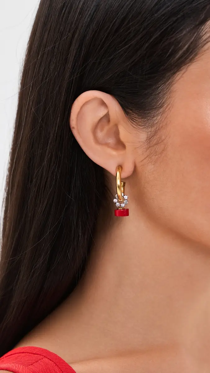 Elizabeth Cole Effie Earrings | Thumbnail 3