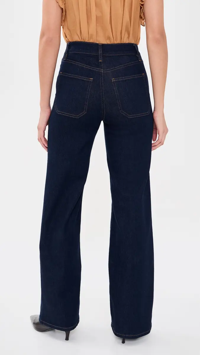 Frame Le Slim Palazzo Pintuck Pocket Jeans | Thumbnail 3 Frame Le Slim Palazzo Pintuck Pocket Jeans | Thumbnail 3