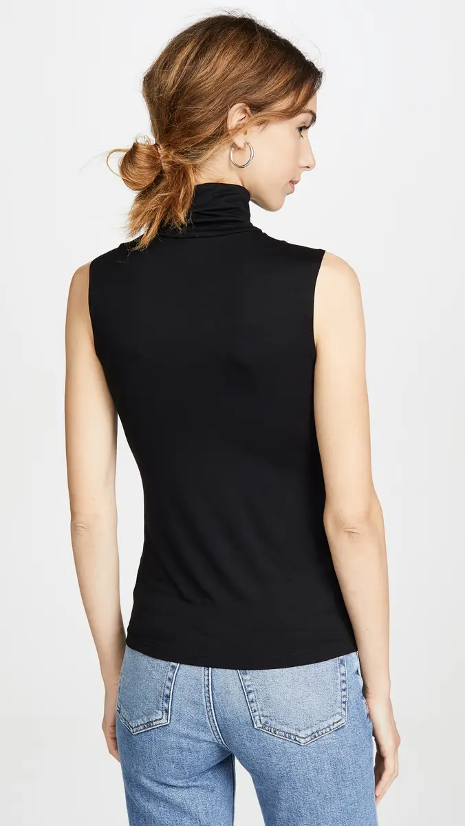L'Agence Ceci Sleeveless Turtleneck | Thumbnail 3 L'Agence Ceci Sleeveless Turtleneck | Thumbnail 3
