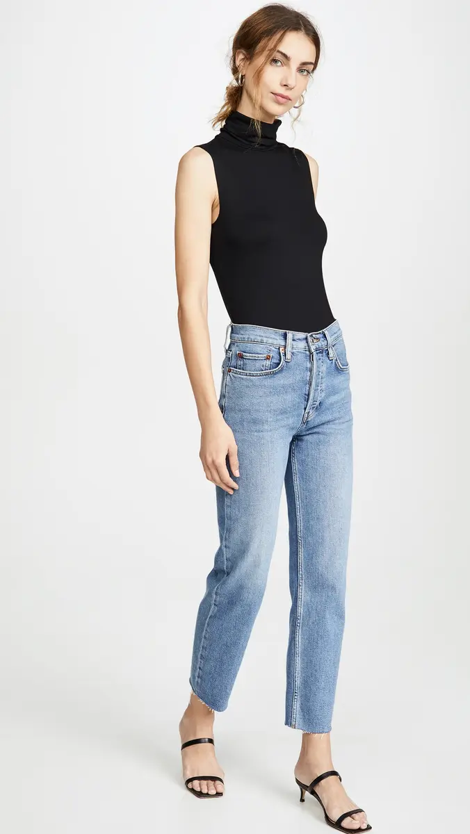 L'Agence Ceci Sleeveless Turtleneck | Thumbnail 5 L'Agence Ceci Sleeveless Turtleneck | Thumbnail 5