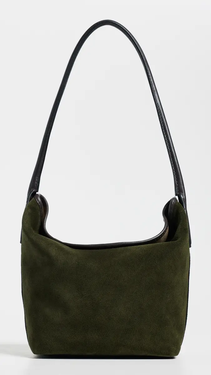 Madewell Suede Port Lid Shoulder Bag | Thumbnail 2 Madewell Suede Port Lid Shoulder Bag | Thumbnail 2