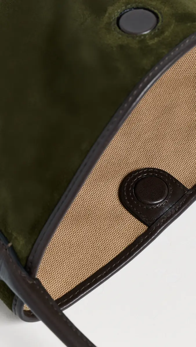 Madewell Suede Port Lid Shoulder Bag | Thumbnail 6 Madewell Suede Port Lid Shoulder Bag | Thumbnail 6