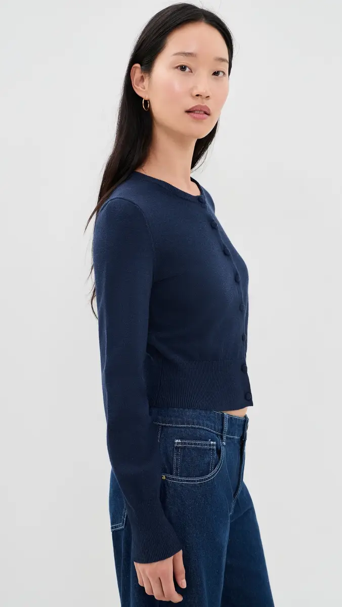 GOOD AMERICAN The Fine Knit Cardigan | Thumbnail 4 GOOD AMERICAN The Fine Knit Cardigan | Thumbnail 4