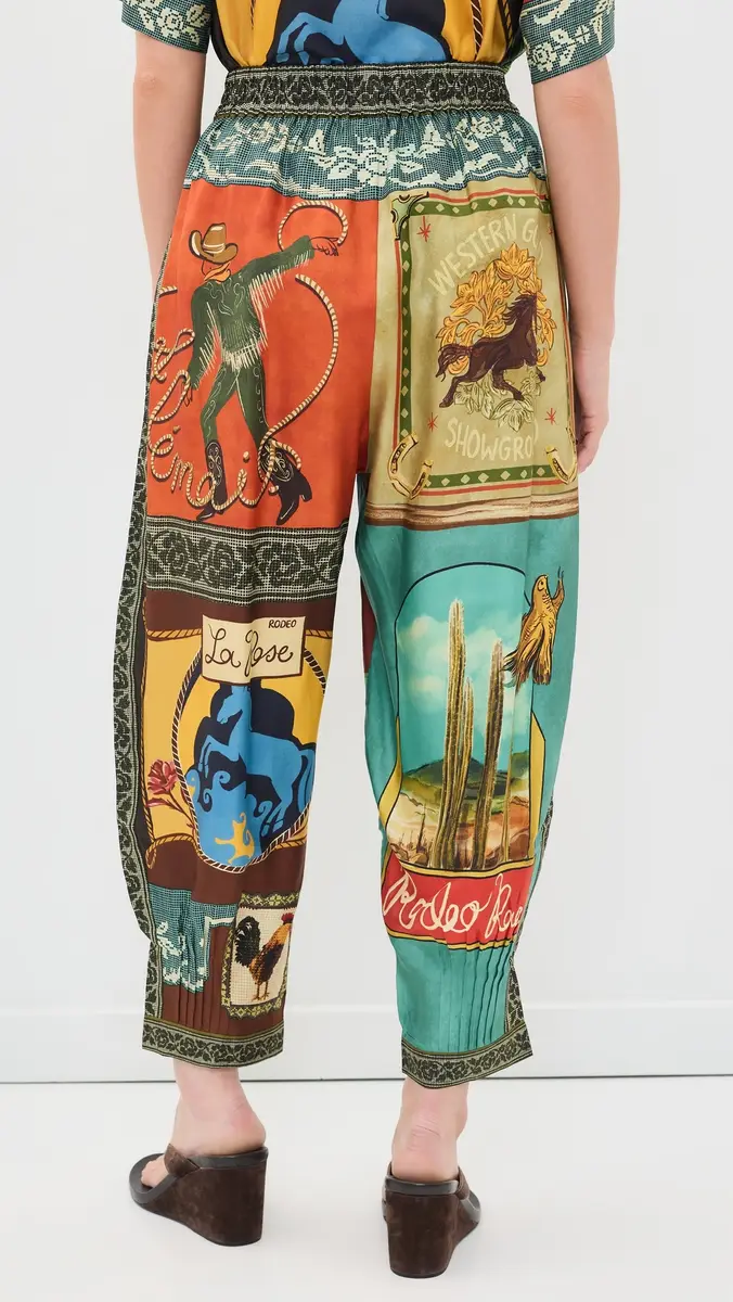 ALÉMAIS Ace Tapered Silk Pants | Thumbnail 3