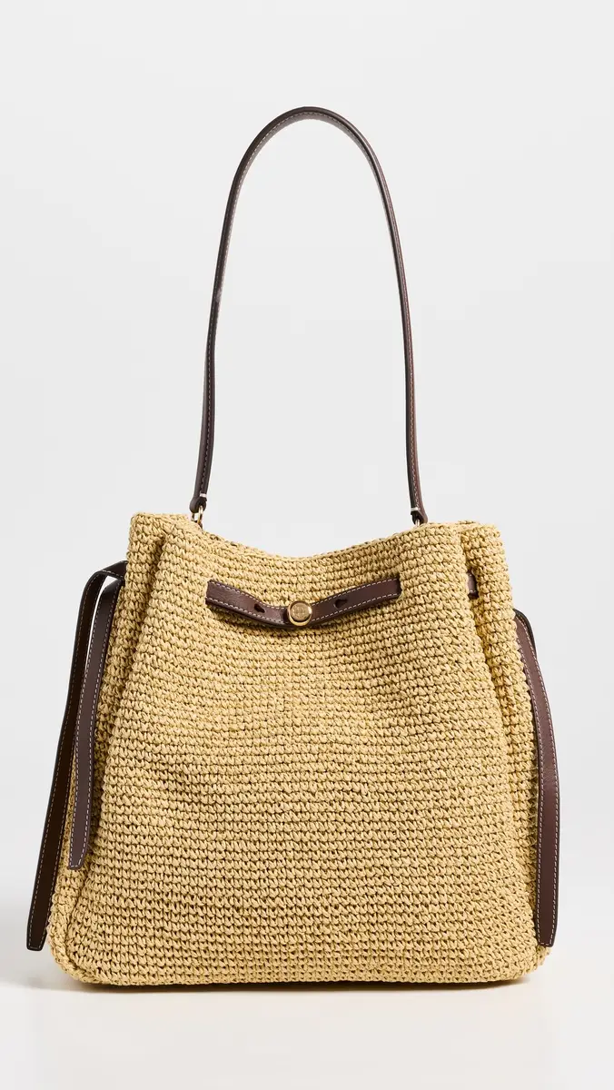Tory Burch Romy Large Straw Tote | Thumbnail 2