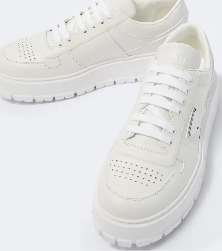 Prada Leather sneakers | Thumbnail 6