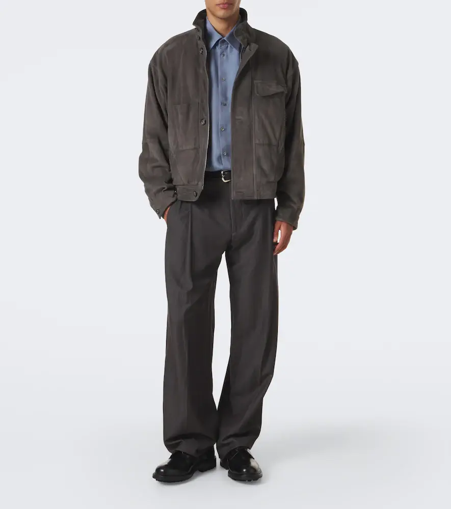 Giorgio Armani Chevron silk jacquard shirt | Thumbnail 2 Giorgio Armani Chevron silk jacquard shirt | Thumbnail 2