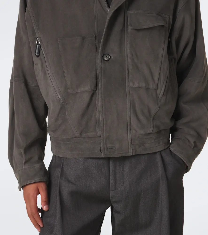 Giorgio Armani Suede jacket | Thumbnail 6 Giorgio Armani Suede jacket | Thumbnail 6