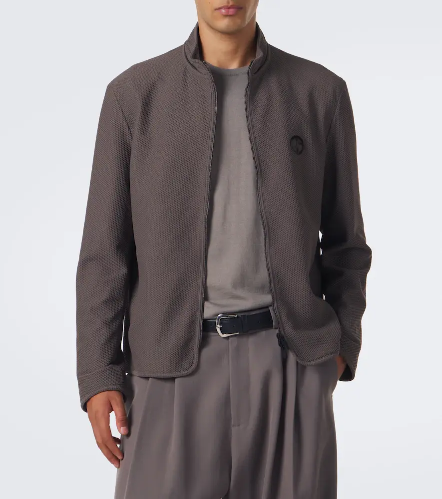 Giorgio Armani Logo blouson jacket | Thumbnail 2