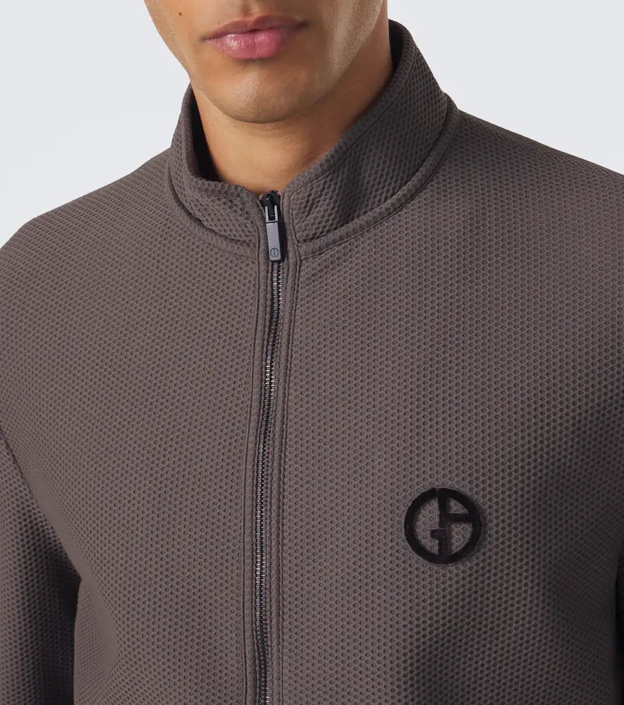 Giorgio Armani Logo blouson jacket | Thumbnail 4
