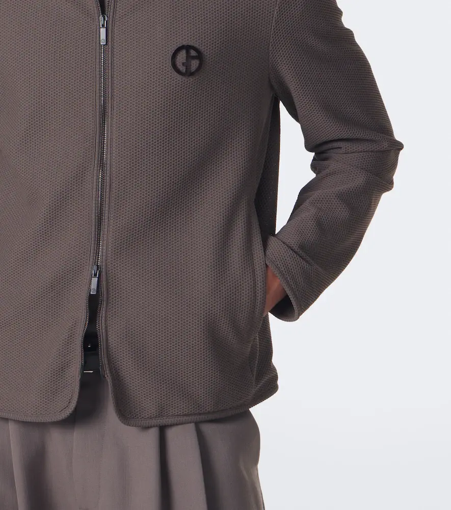 Giorgio Armani Logo blouson jacket | Thumbnail 5