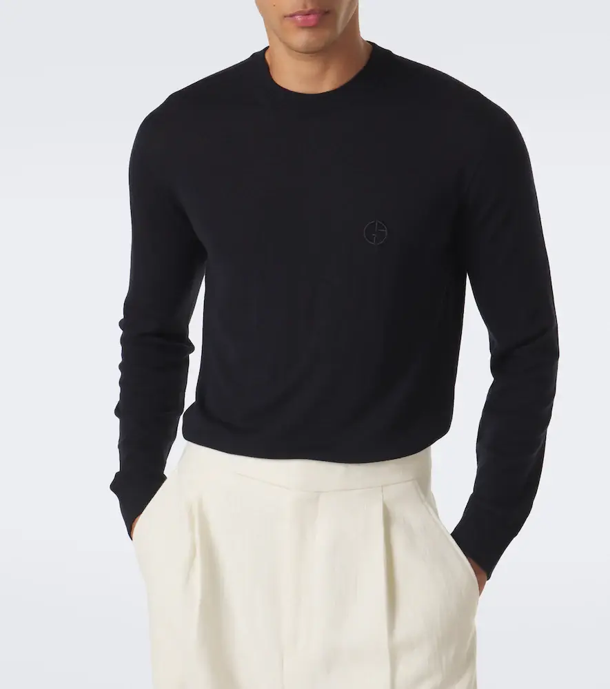 Giorgio Armani Virgin wool sweater | Thumbnail 5 Giorgio Armani Virgin wool sweater | Thumbnail 5