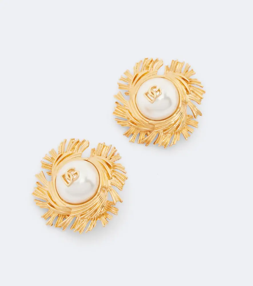 Dolce & Gabbana DG clip-on earrings | Thumbnail 2 Dolce & Gabbana DG clip-on earrings | Thumbnail 2