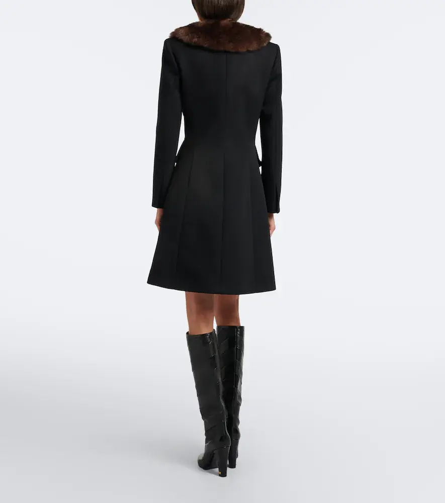 Valentino Garavani Virgin wool coat | Thumbnail 3 Valentino Garavani Virgin wool coat | Thumbnail 3