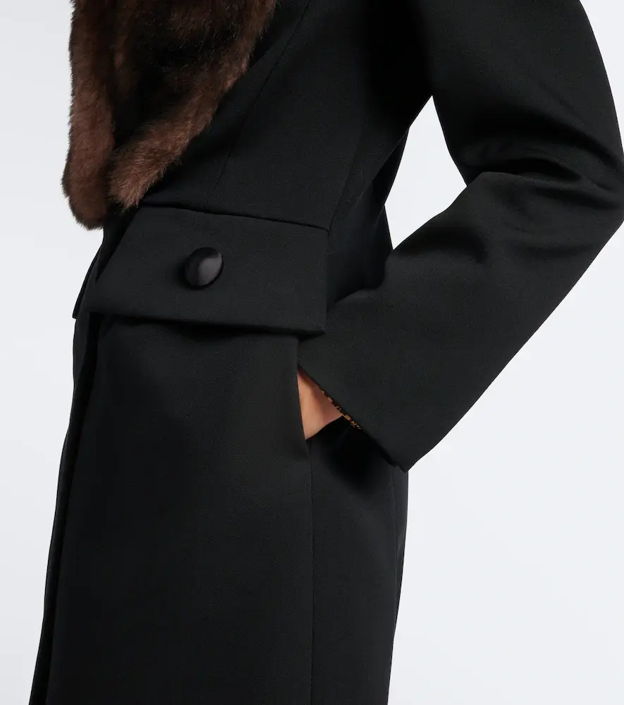 Valentino Garavani Virgin wool coat | Thumbnail 4 Valentino Garavani Virgin wool coat | Thumbnail 4