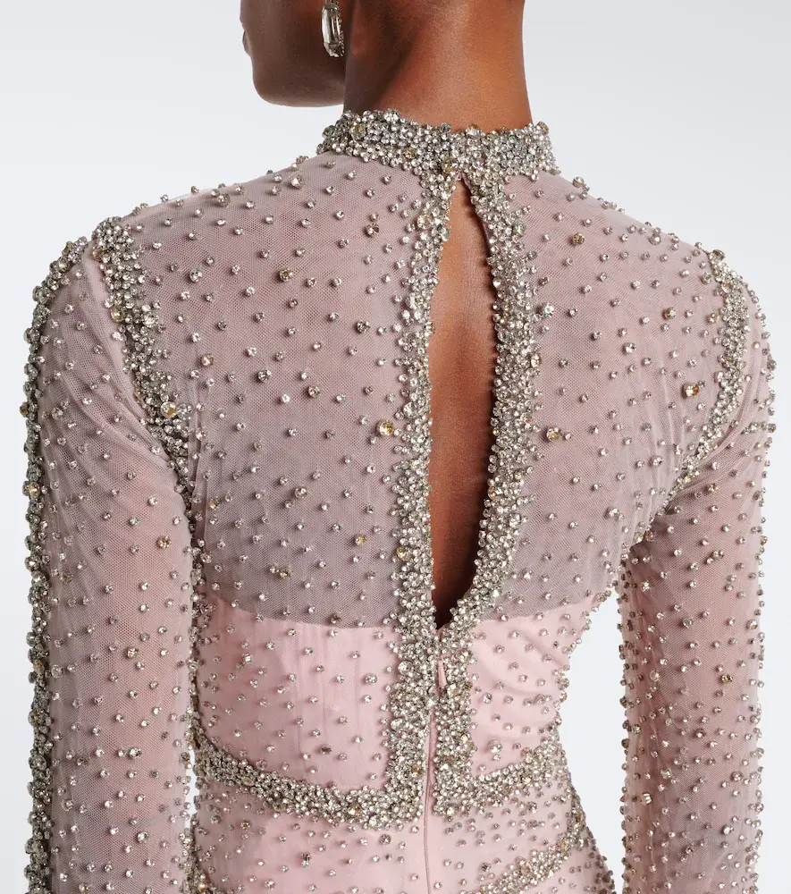 Costarellos Belina embellished tulle gown | Thumbnail 4 Costarellos Belina embellished tulle gown | Thumbnail 4
