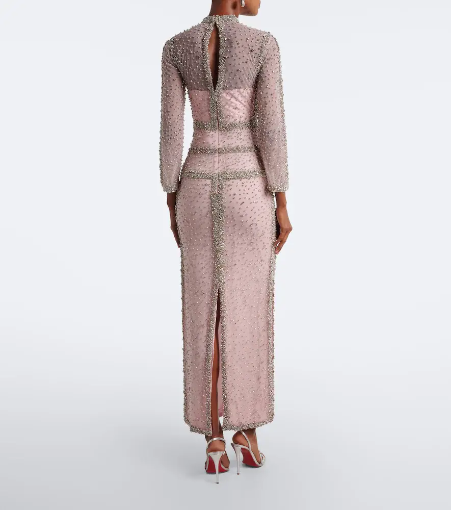 Costarellos Belina embellished tulle gown | Thumbnail 5 Costarellos Belina embellished tulle gown | Thumbnail 5