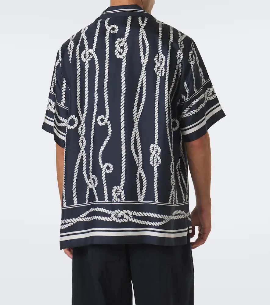 Dolce & Gabbana Printed silk bowling shirt | Thumbnail 3 Dolce & Gabbana Printed silk bowling shirt | Thumbnail 3