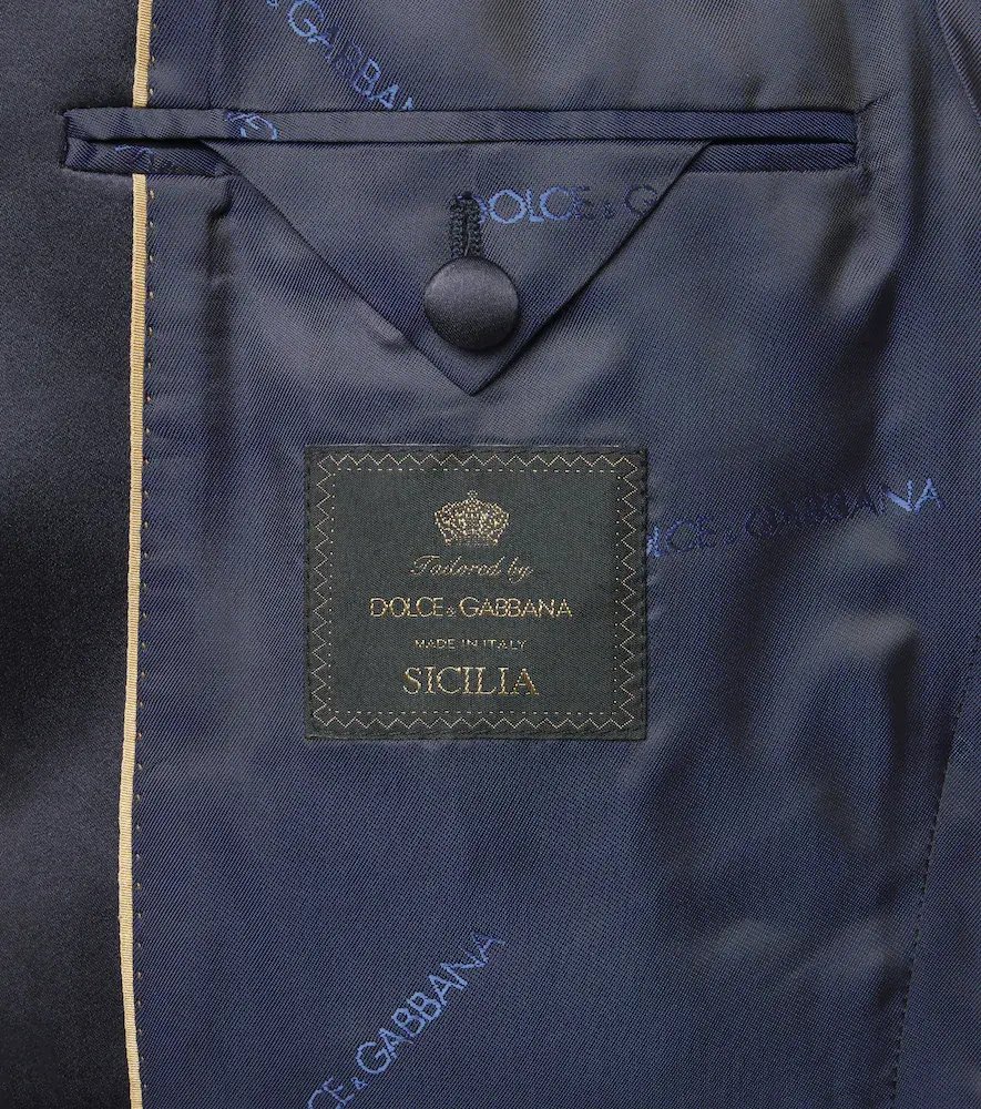 Dolce & Gabbana Wool and silk-blend tuxedo | Thumbnail 2 Dolce & Gabbana Wool and silk-blend tuxedo | Thumbnail 2