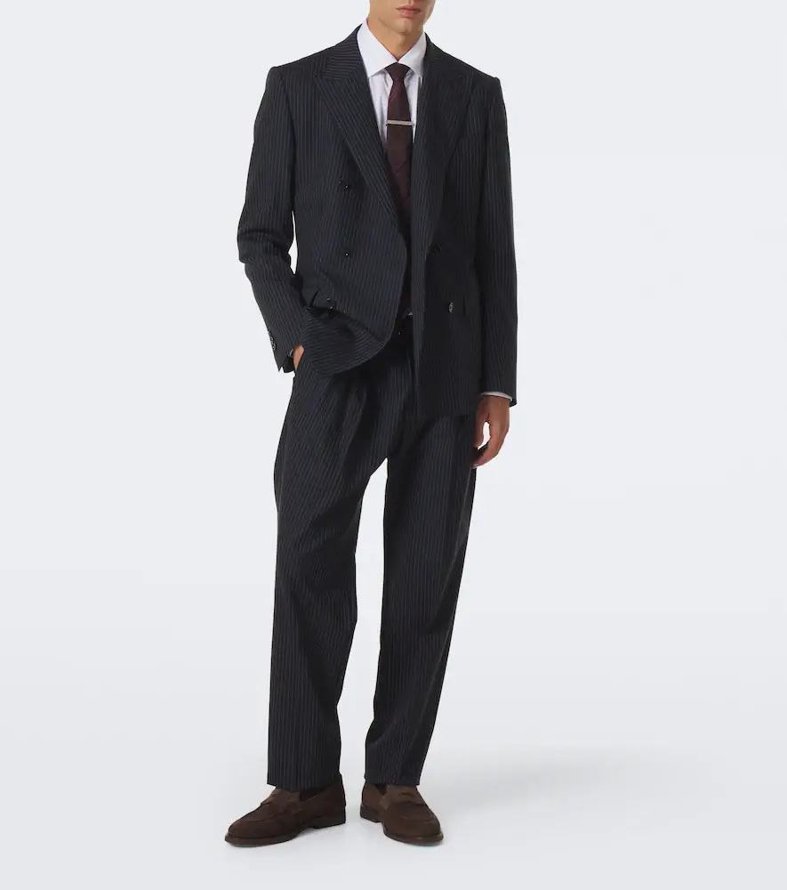 Dolce & Gabbana Pinstripe wool-blend straight pants | Thumbnail 4 Dolce & Gabbana Pinstripe wool-blend straight pants | Thumbnail 4