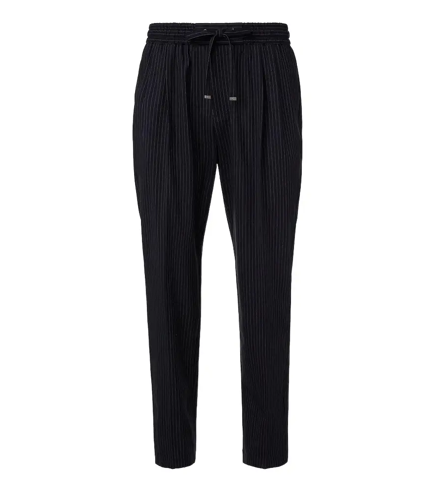 Dolce & Gabbana Pinstripe wool-blend straight pants | Image 1 Dolce & Gabbana Pinstripe wool-blend straight pants | Image 1
