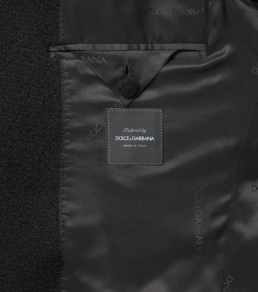 Dolce & Gabbana DG embellished wool-blend tweed blazer | Thumbnail 2 Dolce & Gabbana DG embellished wool-blend tweed blazer | Thumbnail 2