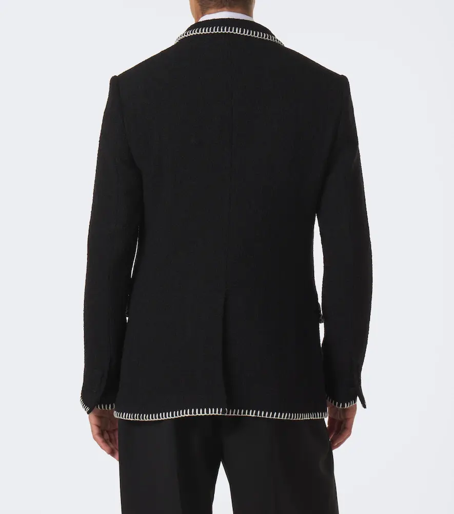 Dolce & Gabbana DG embellished wool-blend tweed blazer | Thumbnail 8 Dolce & Gabbana DG embellished wool-blend tweed blazer | Thumbnail 8