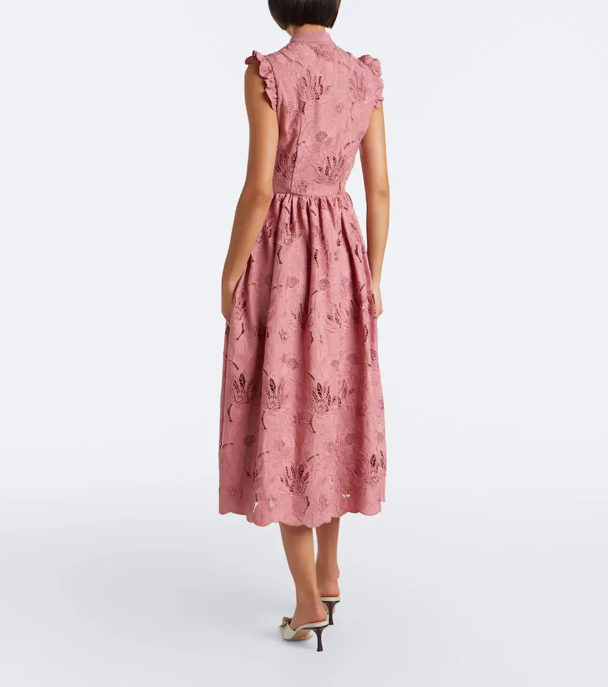 Erdem Guipure lace midi dress | Thumbnail 3 Erdem Guipure lace midi dress | Thumbnail 3