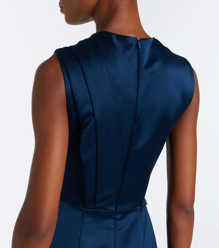 Erdem Embellished satin gown | Thumbnail 4 Erdem Embellished satin gown | Thumbnail 4
