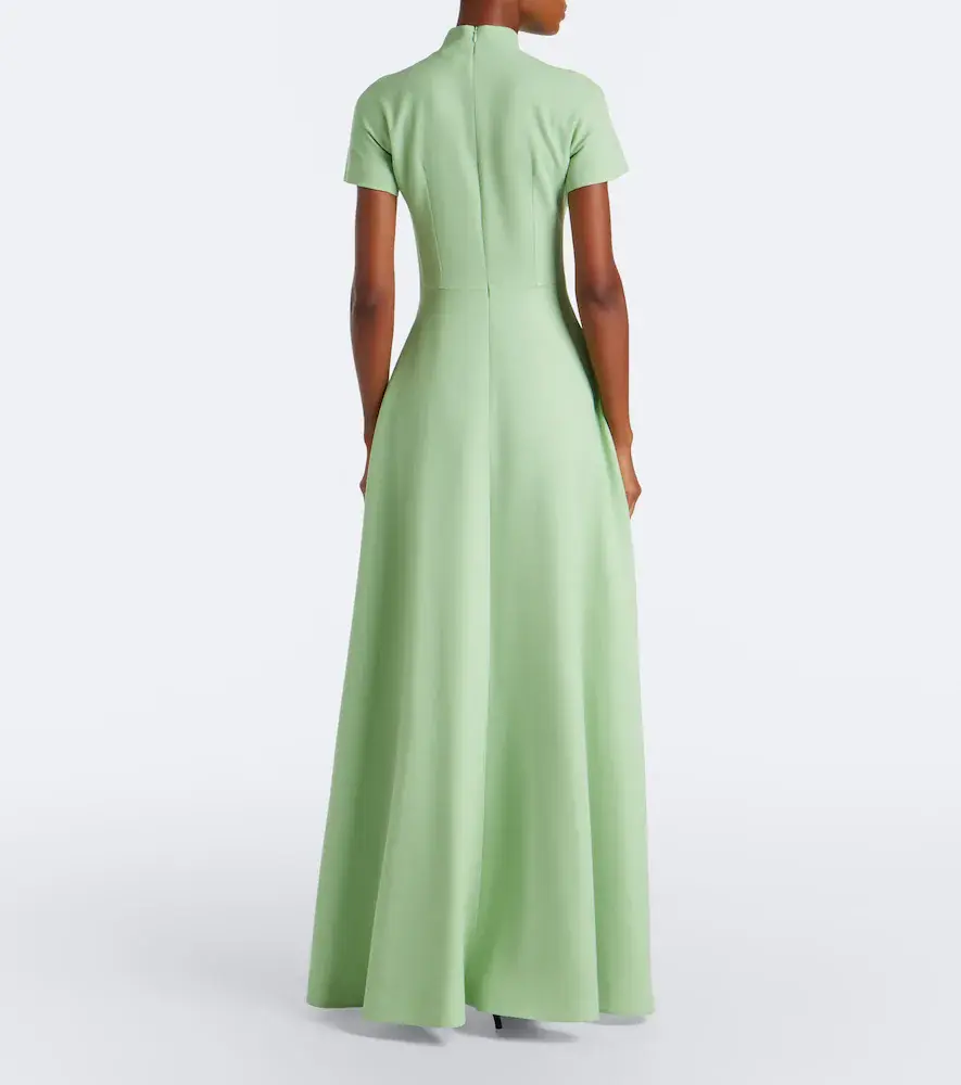 Emilia Wickstead Malinda wool crêpe gown | Thumbnail 2 Emilia Wickstead Malinda wool crêpe gown | Thumbnail 2