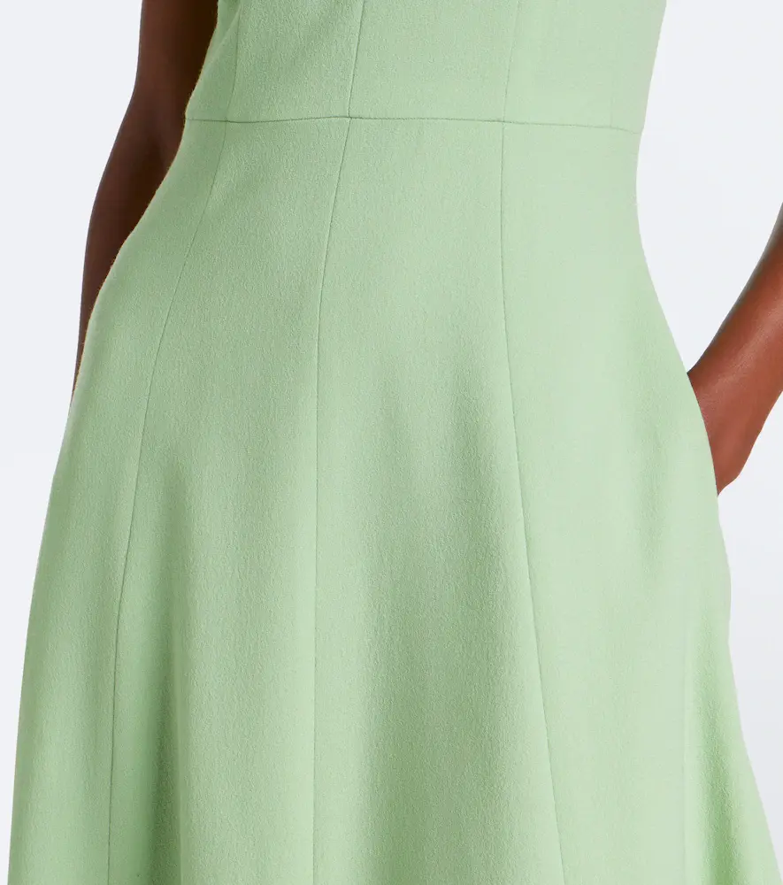 Emilia Wickstead Malinda wool crêpe gown | Thumbnail 4 Emilia Wickstead Malinda wool crêpe gown | Thumbnail 4
