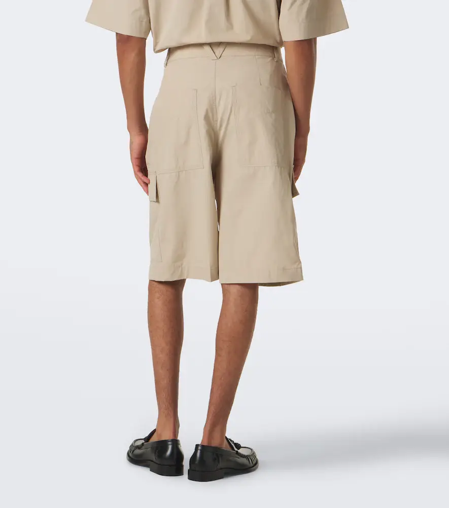 Bottega Veneta Cotton twill cargo shorts | Thumbnail 3 Bottega Veneta Cotton twill cargo shorts | Thumbnail 3