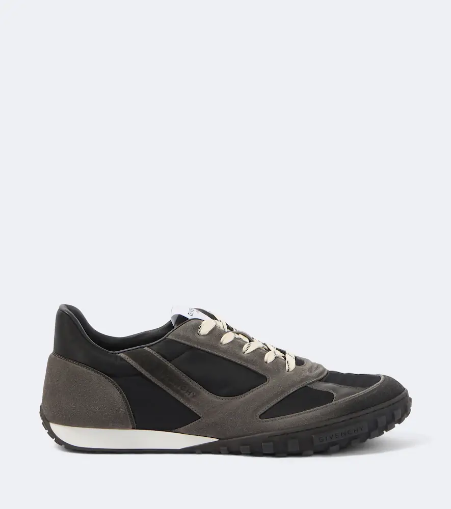 Givenchy Glide suede-trimmed sneakers | Thumbnail 4