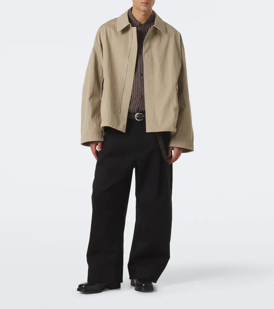Studio Nicholson Comba cotton-blend blouson jacket | Thumbnail 4 Studio Nicholson Comba cotton-blend blouson jacket | Thumbnail 4