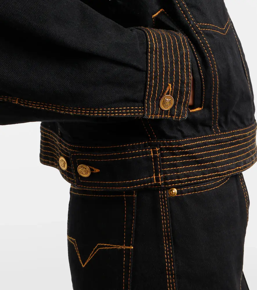 Versace Medusa denim jacket | Thumbnail 2 Versace Medusa denim jacket | Thumbnail 2
